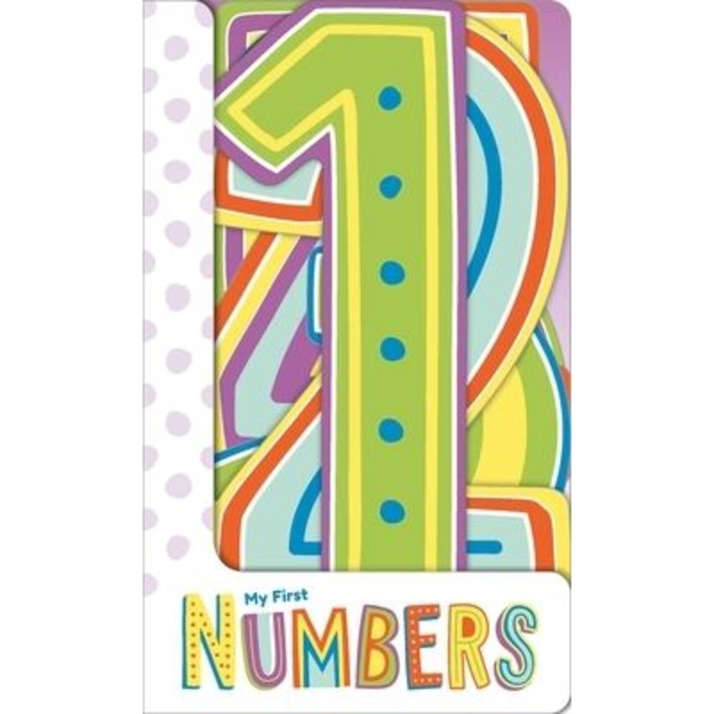 My First Numbers: Chunky 3D Shapes Book -- Igloobooks